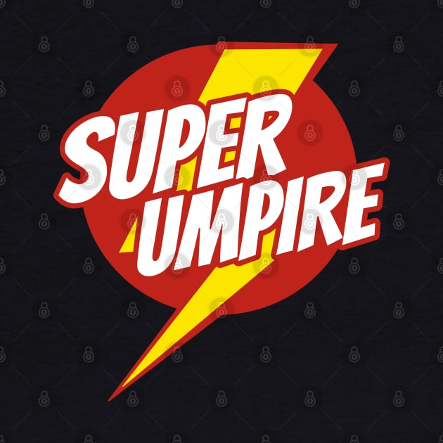 Super Umpire - Funny Referee Superhero - Lightning Edition by isstgeschichte